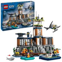 LEGO City Polizeistation auf der Gefängnisinsel, Polizei Spielzeug 60419 von LEGO® GmbH