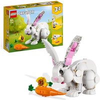 LEGO Creator 3in1 31133 Weißer Hase Tierspielzeug Konstruktionsspielzeug von LEGO® GmbH