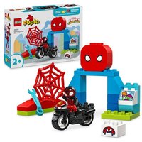 LEGO DUPLO Marvel Spins Motorrad-Abenteuer, Spielzeug mit Rädern 10424 von LEGO® GmbH