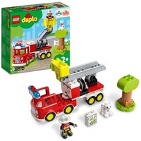 LEGO DUPLO Town 10969 Feuerwehrauto, Licht und Martinshorn, Spielzeug von LEGO® GmbH