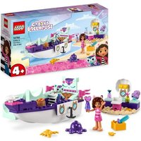 LEGO Gabby's Dollhouse 10786 Meerkätzchens Schiff und Spa Spielzeug Boot von LEGO® GmbH