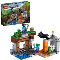 LEGO Minecraft 21166 Die verlassene Mine Set, Zombiehöhle mit Figuren von LEGO® GmbH