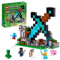 LEGO Minecraft 21244 Der Schwert-Außenposten Set, Spielzeug mit Figuren von LEGO® GmbH