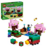 LEGO Minecraft Der Kirschblütengarten, Spielzeug-Garten mit Zombie 21260 von LEGO® GmbH
