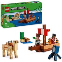 LEGO Minecraft Die Piratenschiffreise, Piraten-Spielzeug 21259 von LEGO® GmbH