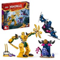 LEGO NINJAGO 71804 Arins Battle Mech, Ninja-Spielzeug mit Actionfiguren von LEGO® GmbH