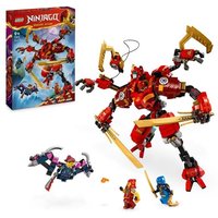 LEGO NINJAGO 71812 Kais Ninja-Kletter-Mech Set mit Actionfigur-Spielzeug von LEGO® GmbH