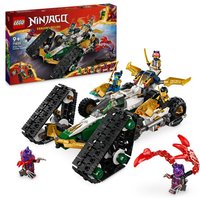 LEGO NINJAGO Kombi-Raupe des Ninja-Teams, 4-in-1-Set mit Rennauto 71820 von LEGO® GmbH