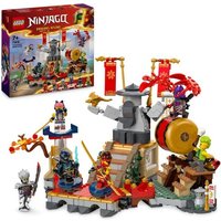 LEGO NINJAGO Turnier-Arena, Abenteuer-Spielzeug mit 6 Minifiguren 71818 von LEGO® GmbH