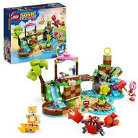 LEGO Sonic the Hedgehog 76992 Amys Tierrettungsinsel Set mit 6 Figuren von LEGO® GmbH