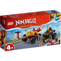 LEGO® NINJAGO 71789 Verfolgungsjagd mit Kais Flitzer und Ras' Motorrad von LEGO® NINJAGO™