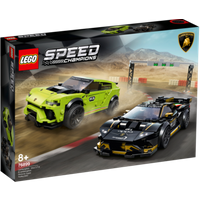 LEGO® Speed Champions 76899 Lamborghini Urus ST-X & Lamborghini Huracán Super Trofeo EVO von LEGO® SPEED CHAMPIONS