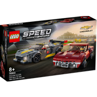 LEGO® Speed Champions 76903 Chevrolet Corvette C8.R und 1968 Chevrolet Corvette von LEGO® SPEED CHAMPIONS