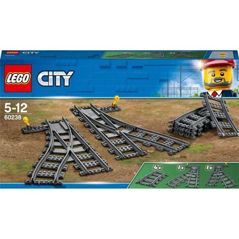 LEGO® City 60238 Weichen, 8 Teile von LEGO® City
