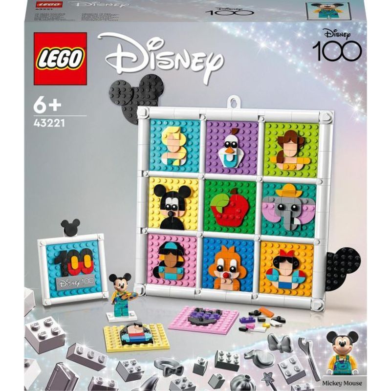 LEGO® Disney Classic 43221 - 100 Jahre Disney Zeichentrickikonen von LEGO® Disney