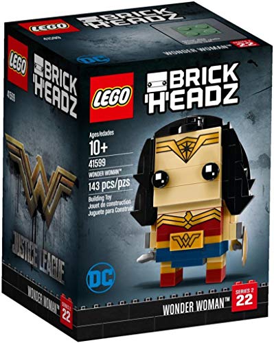 LEGO Brickheadz 41599 "Wonder Woman" Konstruktionsspielzeug, bunt von LEGO