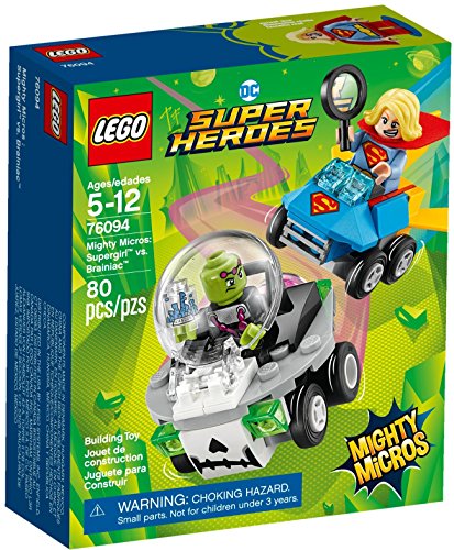 LEGO DC Universe Super Heroes 76094 "Mighty Micros: Supergirl vs Brainiac" Konstruktionsspielzeug, bunt von LEGO