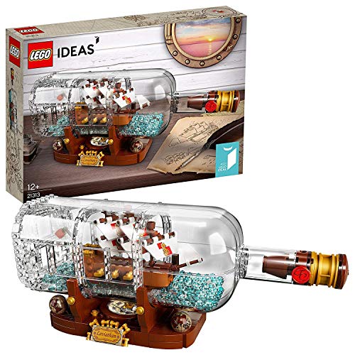 LEGO Ideas 21313 "Schiff in Flasche" Spielzeug von LEGO