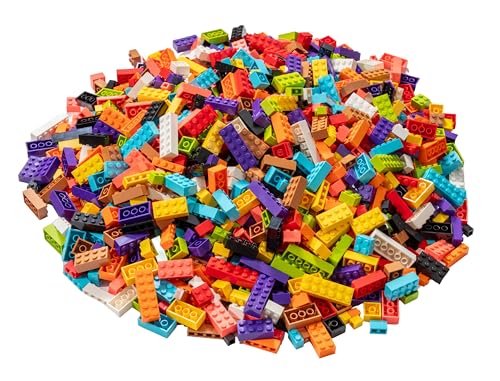 Lego® Basic Bausteine – 1 kg Bunte Classic Steine | Vielseitiges Baustein-Set für kreative Bauprojekte und endlosen Bauspaß von LEGO