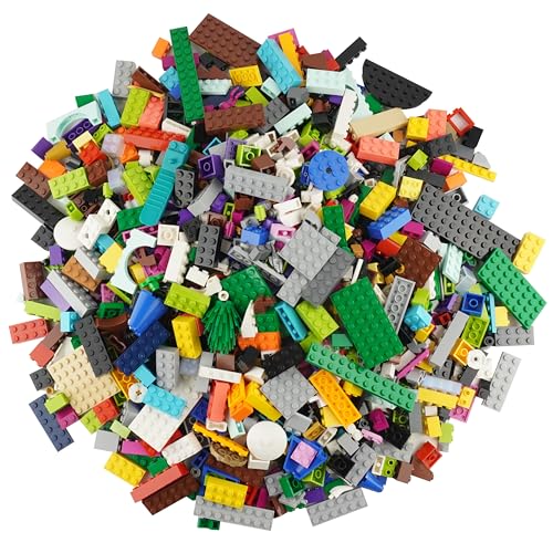 2 kg Lego Classic Basic City Bausteine - Ca. 1500 Stück - Bunt Gemischt mit vielen Sonderteilen - Ideal für Kreative Bauprojekte und Spielspaß von LEGO