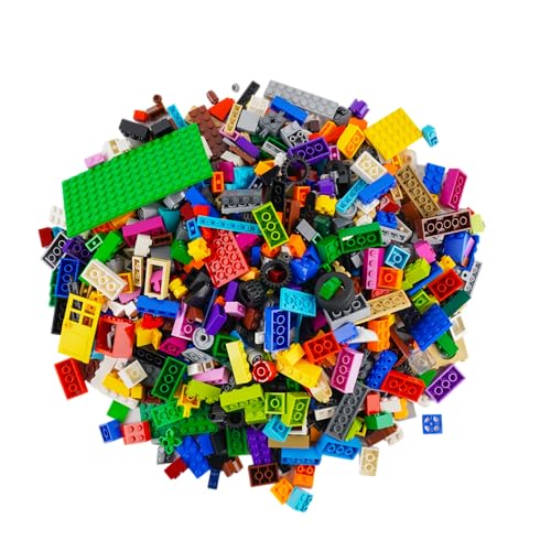 Lego® Steine bunt gemischt - 200 Stück - Bausteine, Sondersteine, Fliesen, Platten - Bausteine für kreatives Bauen, Geschenk für Mädchen und Jungen ab 3 Jahren von LEGO