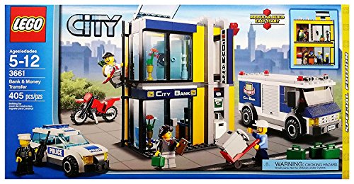 Armored car and bank - - LEGO City 3661 Lego City Police Bank & Money Transfer [parallel import goods] (japan import) von LEGO