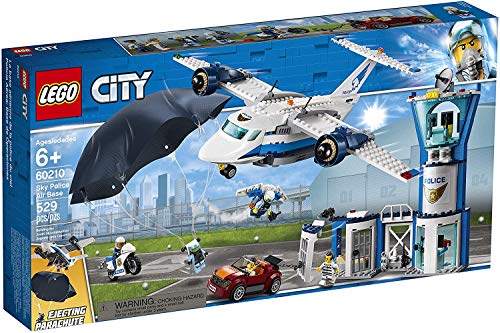 City Lego Sky Police Air Base 60210 Bauset, Neu 2019 (529 Teile) von LEGO