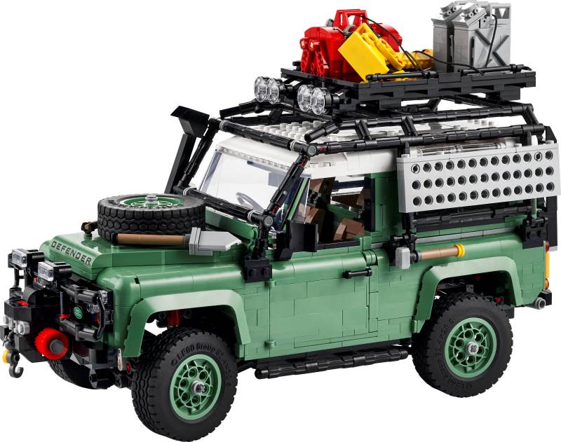 Klassischer Land Rover Defender 90 von LEGO