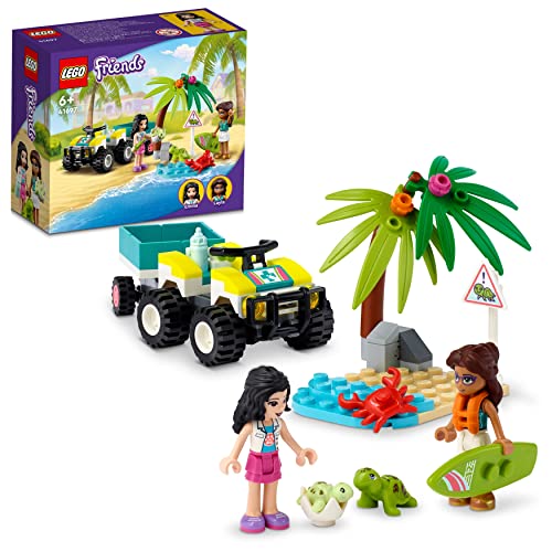 Lego® Friends Schildkrötenschutzfahrzeug 41697 Kreatives Spielzeugherstellungsset mit Zwei Spielzeugschildkröten und Emma Mini-Puppe für Kinder (90 Stück) von LEGO