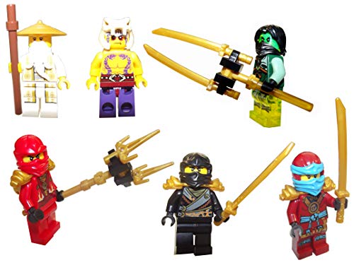 LEGO® Ninjago Figuren Set mit tollen original Waffen von LEGO