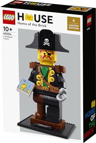 LEGO® Promotional 40504 Hommage an eine Minifigur Pirat Kapitän Rotbart von LEGO