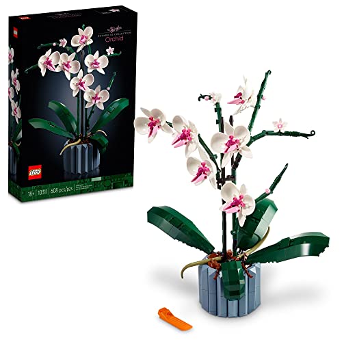 LEGO 10311 Orchidee, Pflanzendekor-Bauset für Erwachsene, baue ein Orchideen-Schaustück für zu Hause oder im Büro, 608 Teile LEGO 10311 Orchidee, Pflanzendekor-Bauset für Erwachsene, baue ein Orchideen-Schaustück für zu Hause oder im Büro, 608 Teile von LEGO