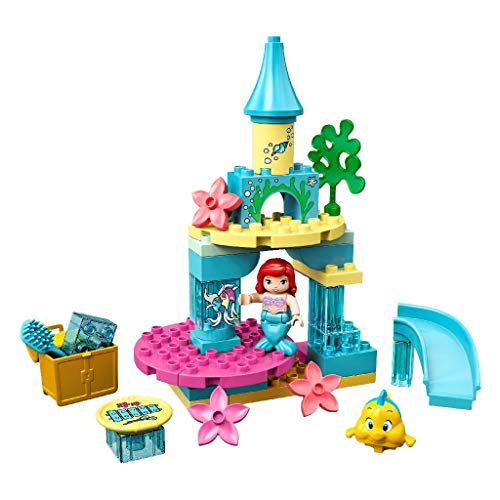LEGO 10922 DUPLO Disney Princess Arielles Unterwasserschloss mit Arielle der kleinen Meerjungfrau Mini-Puppe, Spielzeug für Kleinkinder ab 2 Jahre LEGO 10922 DUPLO Disney Princess Arielles Unterwasserschloss mit Arielle der kleinen Meerjungfrau Mini-Puppe, Spielzeug für Kleinkinder ab 2 Jahre von LEGO
