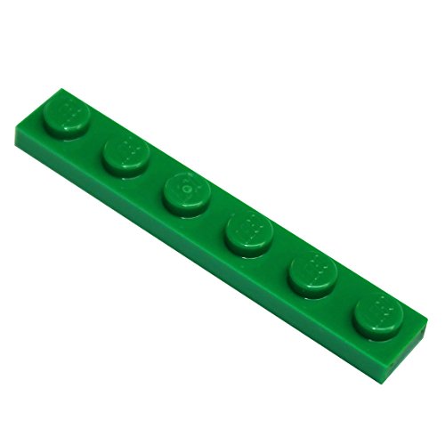 LEGO 20 Teller 1 x 6 Ziegel grün von LEGO