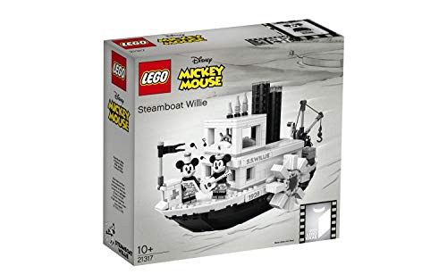 LEGO 21317 Ideas Disney Steamboat Willie Vintage Sammlermodell, Ab 10 Jahren von LEGO