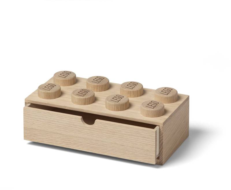 LEGO 2x4 Schubkasten aus Holz, Oak Soap Treated von LEGO