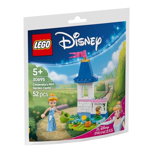 LEGO Konstruktionsspielzeug Disney Princess Cinderellas Mini-Gartenschloss von LEGO