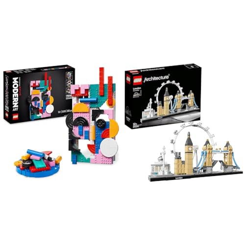 LEGO 31210 Art Moderne Kunst Set & Architecture London Set von LEGO