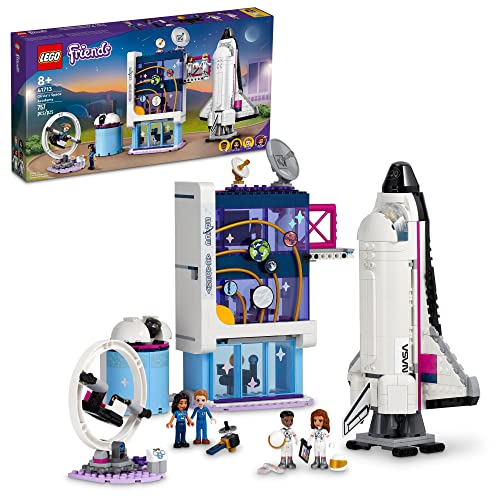 LEGO 41713 Friends Olivias Raumfahrt Akademie Weltraum-Spielzeug mit Raumschiff Space Shuttle und Astronauten-Figuren, Lernspielzeug ab 8 Jahre LEGO 41713 Friends Olivias Raumfahrt Akademie Weltraum-Spielzeug mit Raumschiff Space Shuttle und Astronauten-Figuren, Lernspielzeug ab 8 Jahre von LEGO