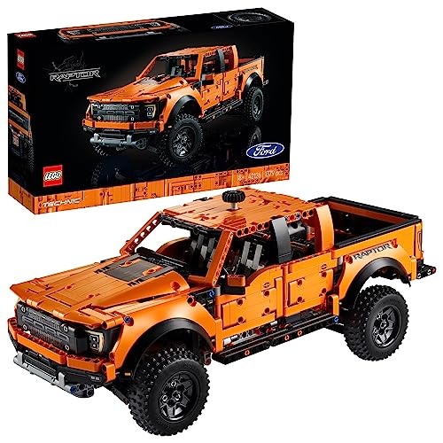 LEGO 42126 Technic Ford F-150 Raptor Pick-Up-Truck, Modellauto für Erwachsene, Exklusives Sammlermodell von LEGO