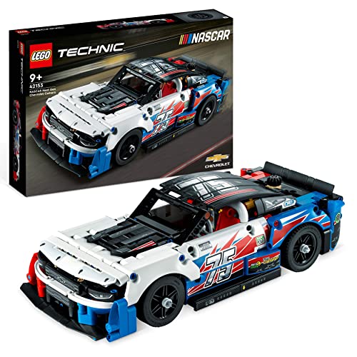 LEGO Technic NASCAR Next Gen Chevrolet Camaro ZL1 Modell-Auto-Bausatz, Rennfahrzeug-Spielzeug, Sammlerstück Motorsport-Bausatz, Auto-Geschenk 42153 von LEGO