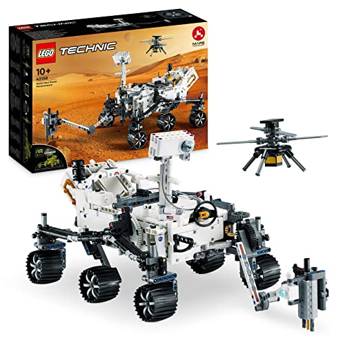 LEGO Technic NASA Mars-Rover Perserverance Weltraum Spielzeug Set mit AR-App, Wissenschafts-Spielzeug zum Bauen, Geschenk für Mädchen und Jungen ab 10 Jahren 42158 von LEGO