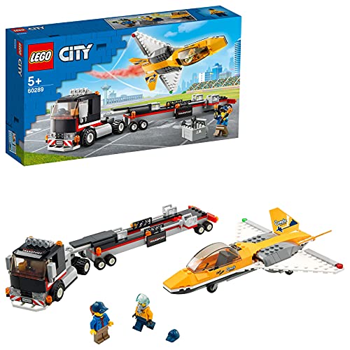 LEGO 60289 City Great Vehicles Flugshow-Jet-Transporter von LEGO