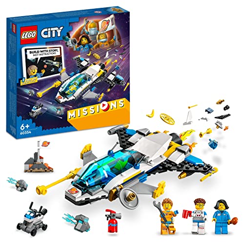LEGO 60354 City Erkundungsmissionen im Weltraum, interaktives digitales Abenteuerspielset mit Raumschiff und 3 Minifiguren, Spielzeug ab 6 Jahre LEGO 60354 City Erkundungsmissionen im Weltraum, interaktives digitales Abenteuerspielset mit Raumschiff und 3 Minifiguren, Spielzeug ab 6 Jahre von LEGO