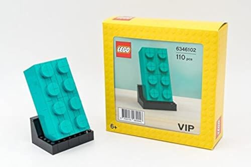 LEGO 6346102 2x4 Baustein Türkis, Teal Brick VIP 2020 von LEGO