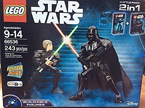 LEGO 66536 Buildable Darth Vader and Luke Skywalker combo pack von LEGO