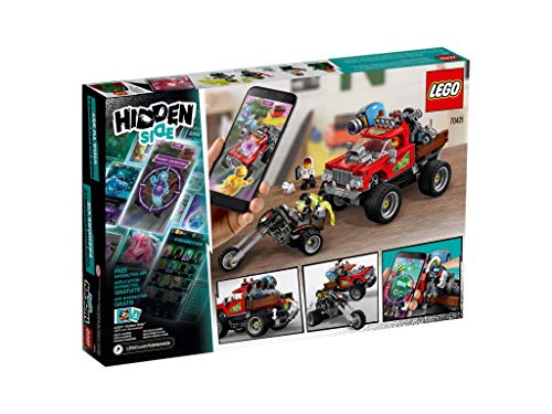 LEGO 70421 - Hidden Side EL Fuego´s Stunt Truck, Spielzeug für Kinder mit Augmented Reality Funktionen von LEGO