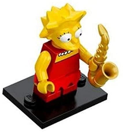 LEGO 71005 - Minifigur Lisa Simpson aus der Sammelfiguren-Serie The Simpsons von LEGO