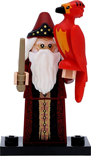 LEGO 71028 Harry Potter Minifigur in Geschenkbox #2 Albus Dumbledore & Phönix Fawkes von YREKO