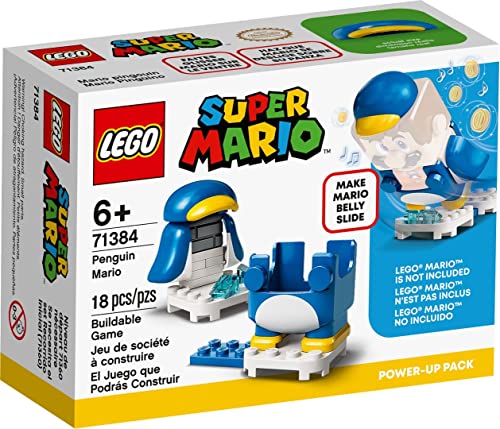 LEGO 71384 Super Mario Pinguin-Mario Anzug Power Up Pack, Erweiterungsset, Kostüm zum Rutschen von LEGO